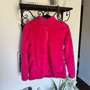 Wonder Nation Bright Pink Fleece Jacket NWT